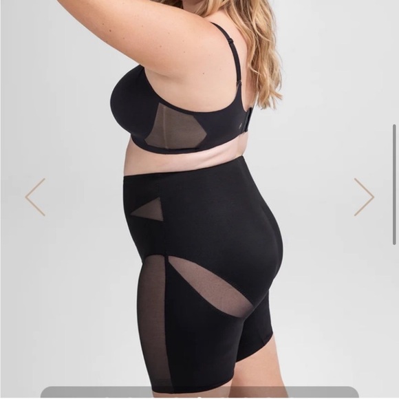 New Honeylove SuperPower Mid Rise Compression Shapewear Shorts Runway Sz L - Picture 11 of 11